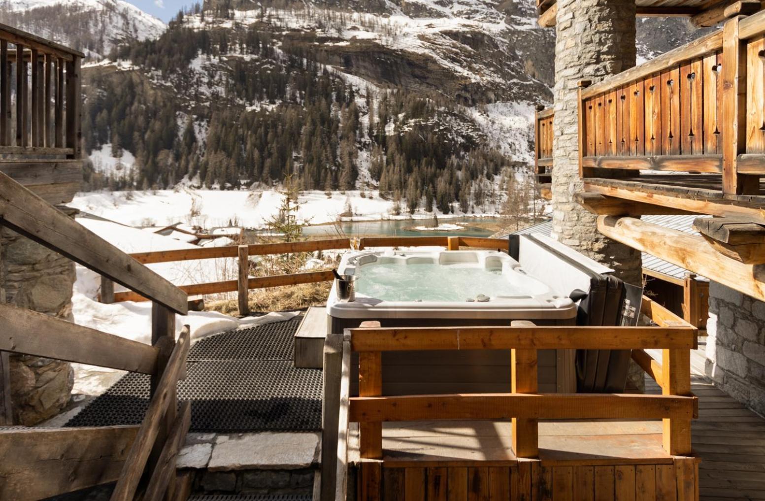 Chalet Panoramique By Chalet Chardons Tignes Exteriér fotografie