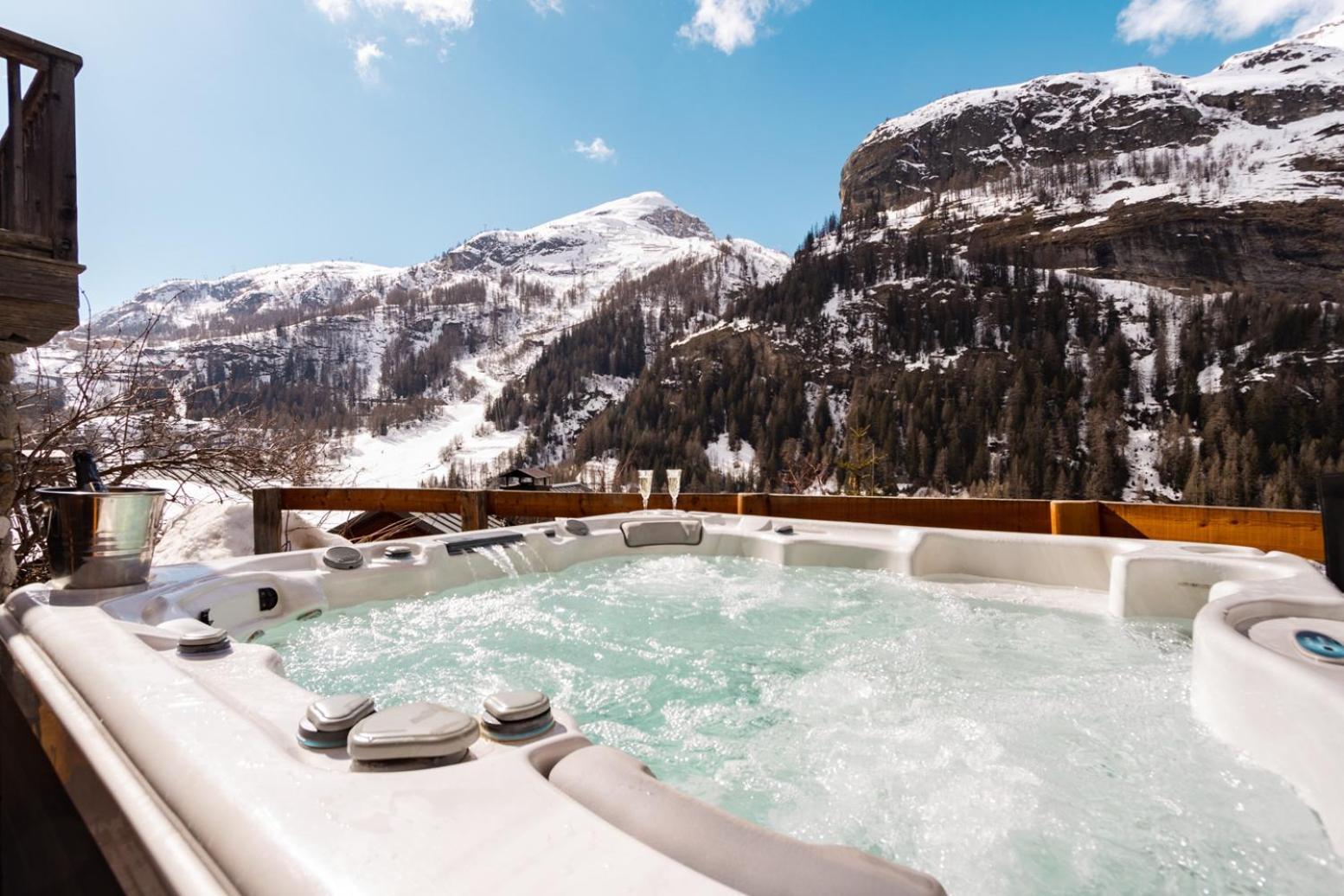 Chalet Panoramique By Chalet Chardons Tignes Exteriér fotografie