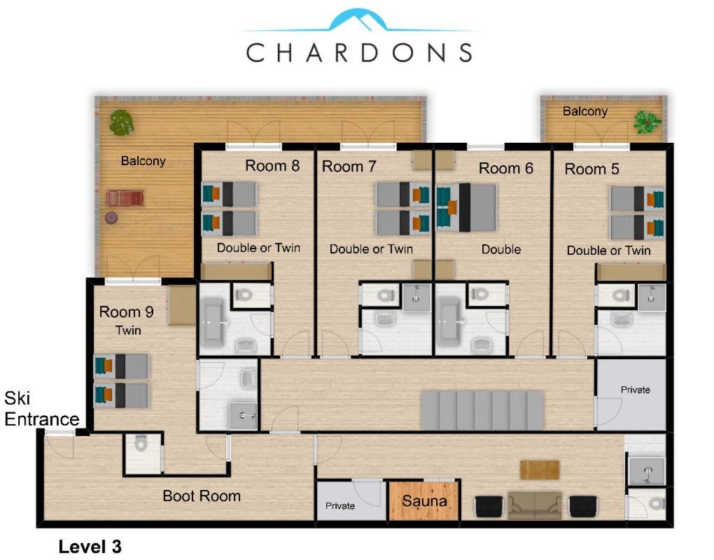 Chalet Panoramique By Chalet Chardons Tignes Exteriér fotografie